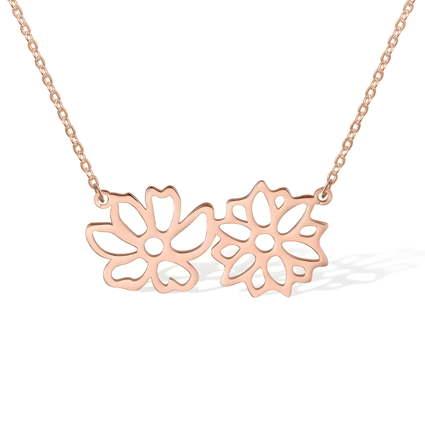 Dainty Birth Flower Necklace